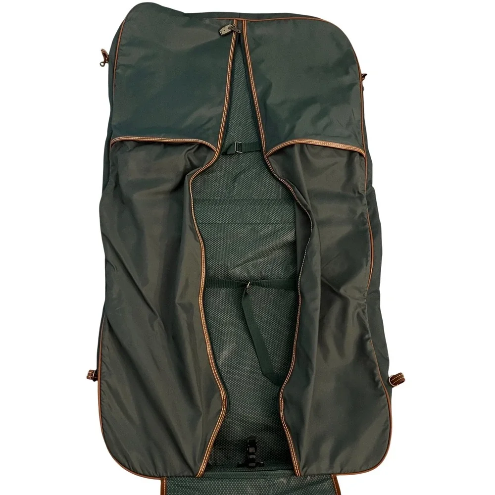Ricardo Beverly Hills Garment Bag Forest Green bi- Fold Travel Suit Carrier